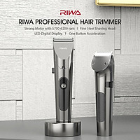 Tông đơ cắt tóc xiaomi RIWA lưỡi thép không gỉ mạnh mẽ, màn hình LED có thể được làm sạch, tiếng ồn thấp