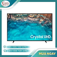 Smart Tivi Crystal Samsung 4K 55 inch UA55AU8000