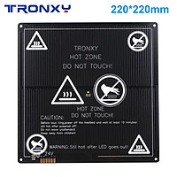 Tronxy 24V 3D Printer Upgrade Hotbed MK3 Heating Platform Aluminum Plate 330*330*3mm with Wire and Insulated Cotton
