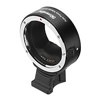 Khớp Nối Ống Kính Máy Ảnh Tự Động Lấy Nét Điện Tử Commlite cm-Ef-Eos R Có Thể Điều Chỉnh Khẩu Độ Cho Máy Ảnh Canon Lens EF/EF-S, Canon Eos R Rf-Mount Full Frame Đen