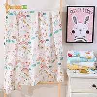 Khăn tắm cho bé từ sợi tre thiên nhiên Bamboo Life BL054 Khăn tắm cho trẻ sơ sinh mềm mại kháng khuẩn an toàn cho làn da bé