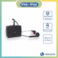 Máy trợ thính 2 tai nghe, bluetooth, pin sạc, Mimitakara (JAPAN) DP-6K5A (Đen)