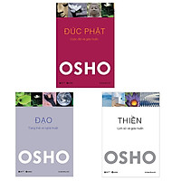 Bộ 3 cuốn tuyệt tác của Osho: Đức Phật - Đạo - Thiền ( Tái Bản 2021 )