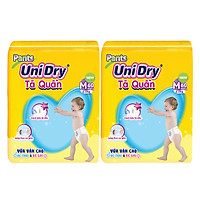 Combo 2 Tã Quần UniDry Gói Cực Đại M60 (60 Miếng)