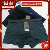 Quần Boxer Nam sợi thun lạnh thông hơi kháng khuẩn, Quần Lót Nam co giãn 4 chiều thấm hút mồ hôi cực tốt thương hiệu BAW (combo 3 màu ngẫu nhiên) NT7986