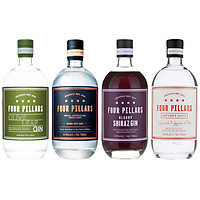 Combo 4 chai Fourpillars Mini 200ml: 1 Olive Leaf 43.8%, 1 Spiced Negroni 43.8%, 1 Rare Dry 41.8%, 1 Bloody Shiraz 37.8% - Kèm hộp