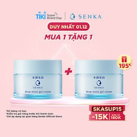 Mặt Nạ Ngủ Cấp Ẩm Chuyên Sâu Dạng Gel Senka Deep Moist Gel Cream 50g