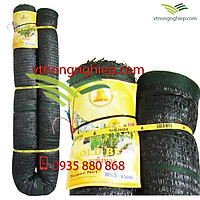 15m2 lưới che nắng Gold Bell 70% đen chỉ xanh ( 3mx5m), kích thước nguyên cuộn 3x50m.