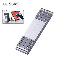 OATSBASF Foldable Laptop Stand Phone Holder Macbook Notebook Stand Desk Accessories Adjustable Size Ergonomic Design