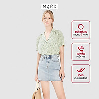Áo sơ mi nữ MARC FASHION cổ danton 2 túi