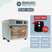 Nồi Chiên Không Dầu Đối Lưu Mishio MK314 - Hàng Chính Hãng