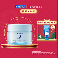 Mặt Nạ Ngủ Cấp Ẩm Chuyên Sâu Dạng Gel Senka Deep Moist Gel Cream 50g