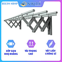 Giàn phơi quần áo xếp gọn - Giàn phơi thông minh gắn tường - Chính hãng NIKITA