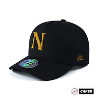 Mũ nón A-Frame Cap Caper đen N logo nhiều màu size M-L