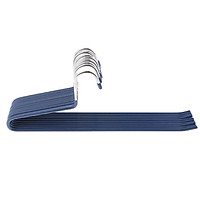 10pcs S-type Non-slip Metal Pant Trousers Slack Hangers Rack Closet Storage Organizer Open Ended