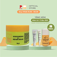 Kem dưỡng ẩm, làm dịu và phục hồi da sau peeling, tẩy da chết, giúp làn da khỏe, bổ sung Panthenol Vitamin B5 Moisturizing and Repair Cream 50g