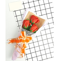 Quà Tặng Bó Hồng Sáp Ý Nghĩa Ngày Valentine 14/2 , Quốc Tế Phụ Nữ 8/3 Tặng Kèm Thiệp Mini - Mẫu Ngẫu Nhiên