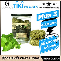Mì rau củ GUfoods (mì rau má / mì cải kale, mì xanh) - Giàu chất xơ, Tự nhiên, Healthy, Eat clean