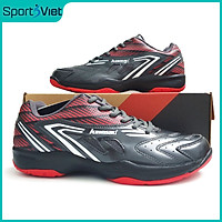 Giày cầu lông Kawasaki K082 chính hãng, da PU đế kép 2 lớp cao su non, siêu bền bám sàn tốt