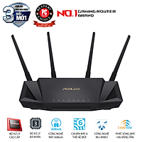 Gaming Router Wifi Asus RT-AX3000 Dual Band WiFi 6 (802.11ax) AX3000 Băng Tần Kép AiMesh AiProtection MU-MIMO OFDMA - Hàng Chính Hãng