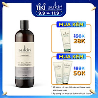 Dầu xả cân bằng dầu Sukin Oil Balancing Conditioner 500ml