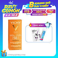 Kem Chống Nắng Không Gây Nhờn Rít Không Màu SPF50 Vichy Capital Soleil SPF50 Face Dry Touch (50ml) -100516689