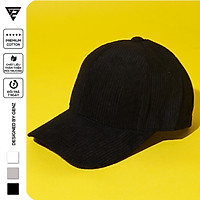 Nón kết lưỡi trai nhung gân tăm Unisex GENZ phong cách Ulzzang cho bạn nam, nữ năng động