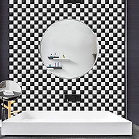 Combo 24 miếng Decal gạch bông 20*20 cm Dán gỗ bàn trang trí tường