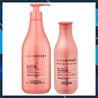 Bộ gội xả giúp tóc chắc khỏe , giảm đứt gãy rụng tóc L'oreal Serie expert B6 + Biotin inforcer strengthening anti-breakage shampoo & conditioner 500ml+200ml (Chính hãng )