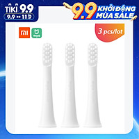 3 đầu bàn chải đánh răng điện thay thế cho Xiaomi Mijia T100 Sonic tốt cho nứu