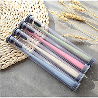 Set 5 Bàn Chải Đánh Răng Massage Lúa Mạch