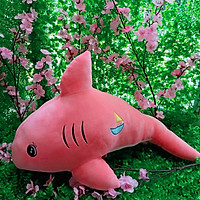 Gấu bông Cá Heo tinh nghịch màu hồng,dài 70cm