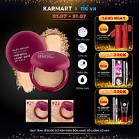 Phấn phủ Baby Bright Red Wine Cover Pact SPF 30 PA++ 6.5g