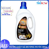 Nước Giặt Xả Công Nghệ Thái Lan, Sạch Nhanh, An Toàn ,Lưu Hương Thơm Nước Hoa Fily Đen 1 Lít