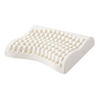 Gối Cao Su Thiên Nhiên Hồng Ngoại QSupport Q0078G0 Kiểu Dáng Lõm Cổ (52 x 35 cm)