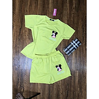 Set áo thun nữ quần đùi nữ cotton MK co giãn 4 chiều nhiều màu / có size XXL