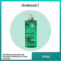 Sữa tắm bạc hà siêu mát lạnh Pharmaact Extra Cool Body Soap (600ml)