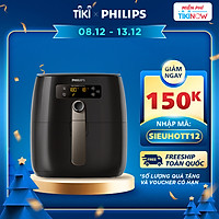 Nồi Chiên Không Dầu Philips HD9745 (1500W) - Hàng Chính Hãng