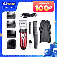 Tông Đơ Hớt Tóc Điện JC-0817 TẶNG Áo Choàng Cắt Tóc