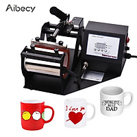 Aibecy Mug Heat Press Machine 11oz Heat Transfer Sublimation Printing DIY Machine with Digital Display for Mugs Cups