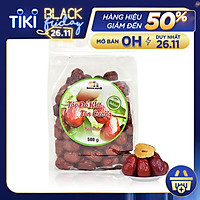 Táo Đỏ Khô Tân Cương Smile Nuts Túi 500g
