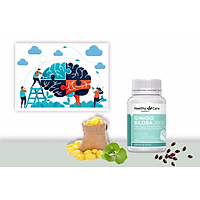 Viên Uống Healthy Care Ginkgo Biloba 2000mg hộp 100v, Hỗ trợ các vấn đề tuần hoàn não, Cải Thiện Trí Nhớ, lưu thông máu, Tăng khả năng nhận thức
