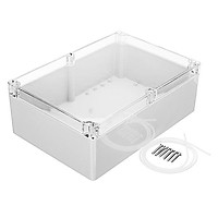 Sealed box / plastic waterproof box / transparent cover / junction box f6t (263*185*95)