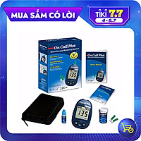 Bộ Máy Đo Đường Huyết Acon On Call Plus + Tặng hộp 25 que thử