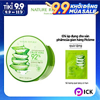 Gel Dưỡng Ẩm Tối Ưu Từ Nha Đam: Nature Republic Aloe Vera 92% 300ml