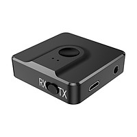Bộ Chuyển Đổi Âm Thanh Không Dây BT-10 2 Trong 1 Bluetooth 5.0 Giắc 3.5mm AUX Cho TV Trên Ô Tô