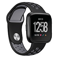 Dây Đeo Thể Thao Thoáng Khí Silicon Cho Fitbit Versa