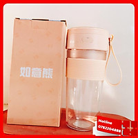 Máy Xay Sinh Tố Mini Cầm Tay Sạc Pin Tiện Lợi 300Ml Ajl (Màu Ngẫu Nhiên) - Loại Tốt