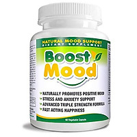 Boost Mood Natural Mood Support Dietary Supplement, 60 Vegetable Capsules