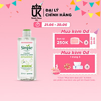 Nước Tẩy Trang Simple Micellar Cleansing Water 200Ml